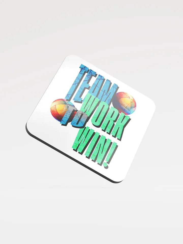 Team Work To Win Volleyball Coasters product image (1)
