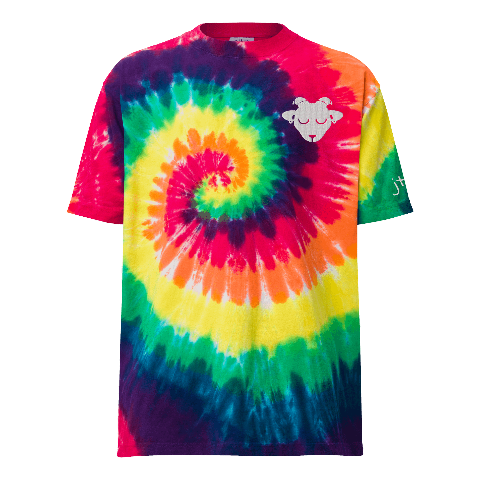 Rainbow Tie Dye Shirt. product image (1)