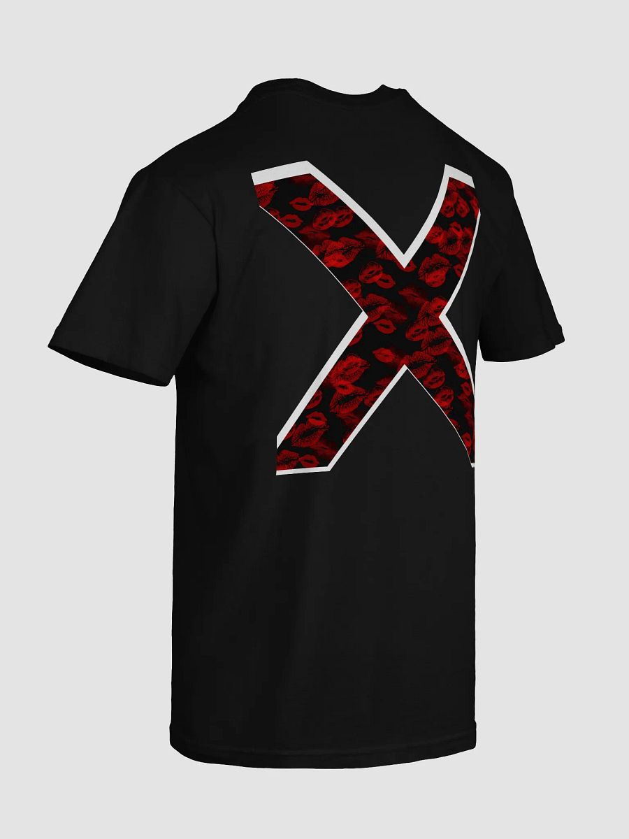 Black X Red Lipstick Kisses Shirt product image (100)