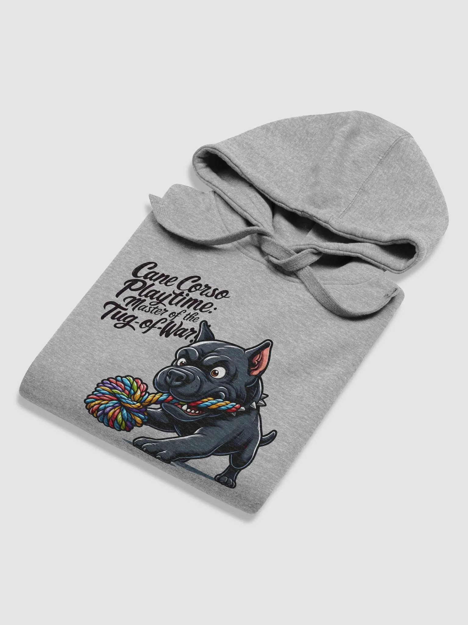 Cane Corso Playtime Hoodie – Master of the Tug-of-War Dog Lover Apparel product image (4)