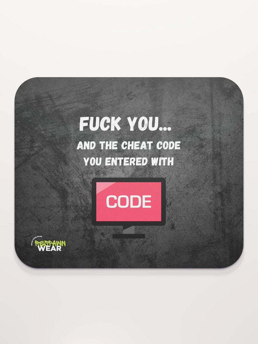 Cheat Code Rebellion Mouse Pad product image (2)