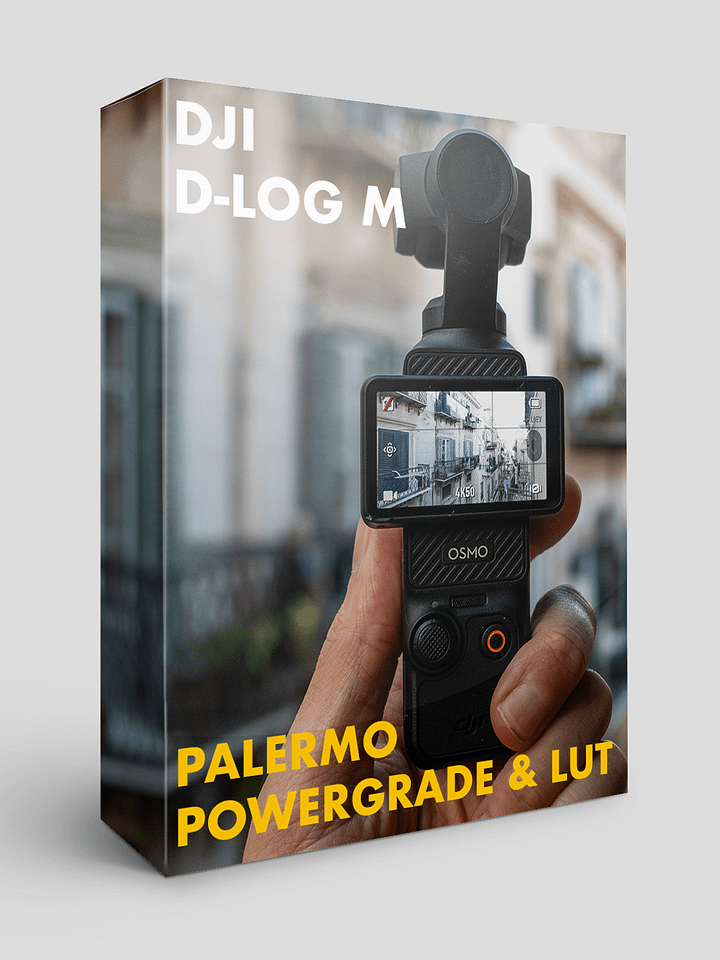 Palermo Powergrade & LUTS (for DJI D-LOG M cameras) product image (1)