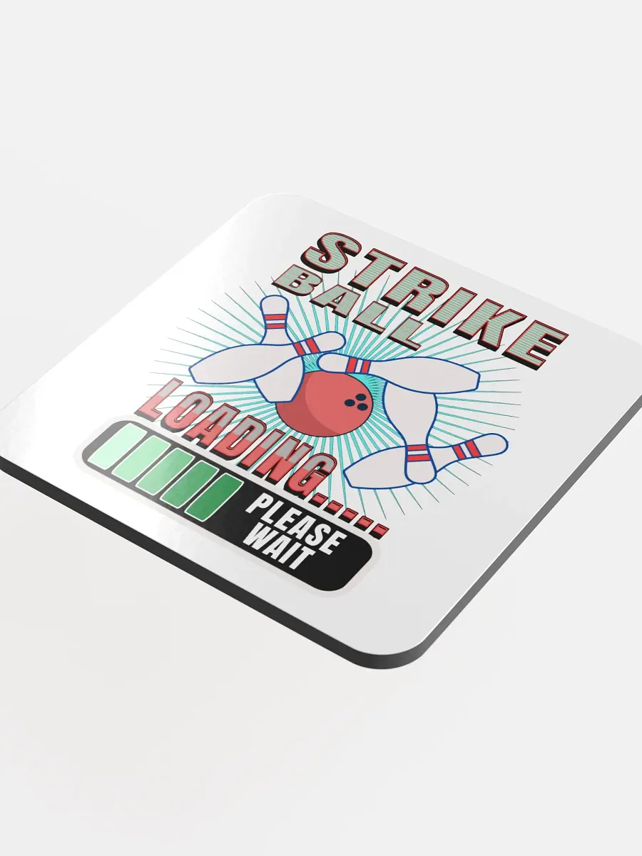 Strike Ball Loading Bowling Cork Coaster Set product image (4)