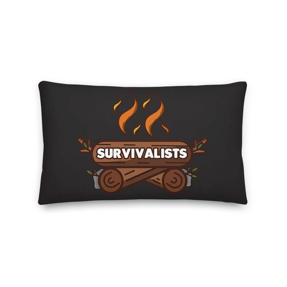 Survivalists Throw Pillow product image (2)