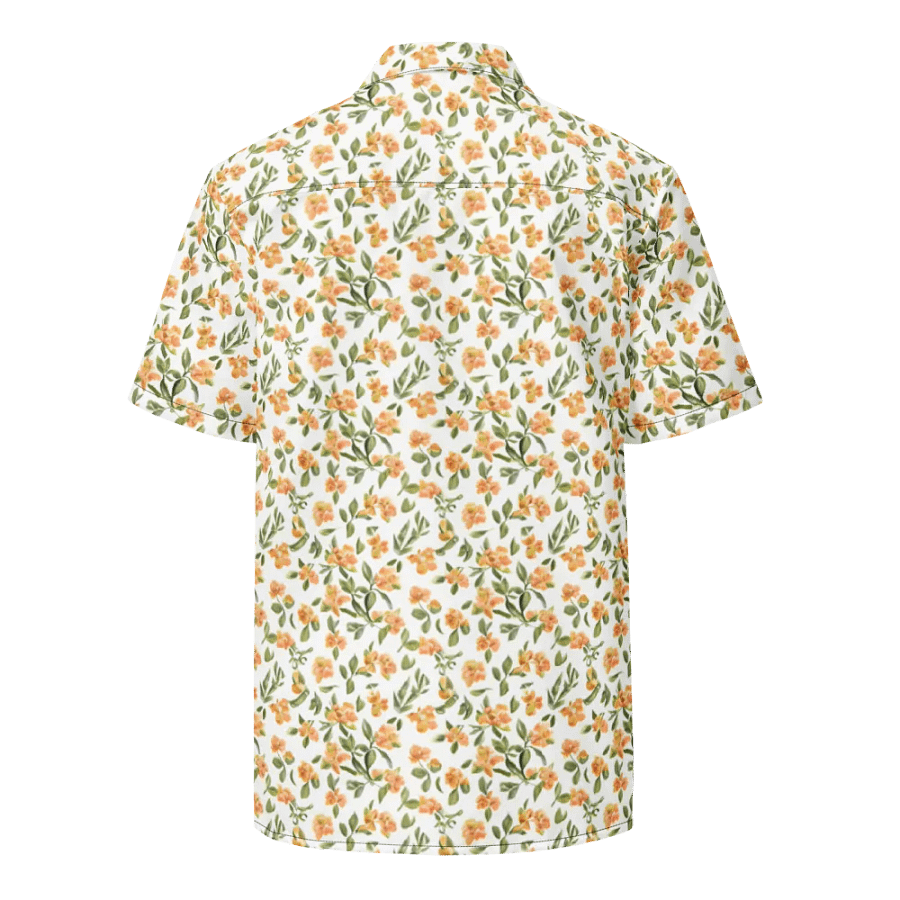 Floral Pattern Honeysuckle Flowers Hawaiian Shirt product image (2)