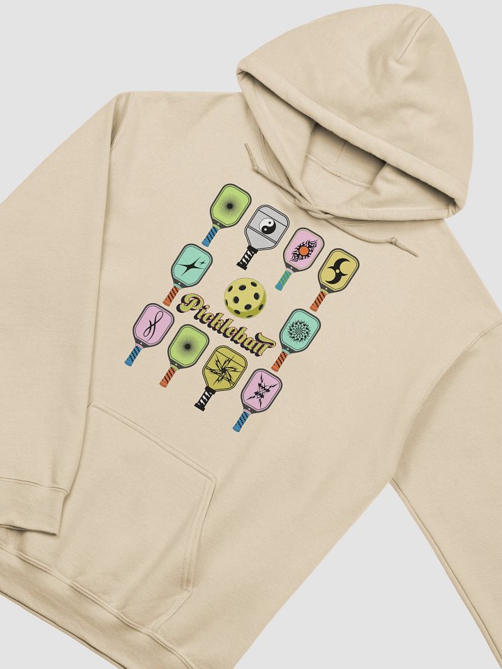 Pickleball Paddles Colorful Hoodie product image (20)