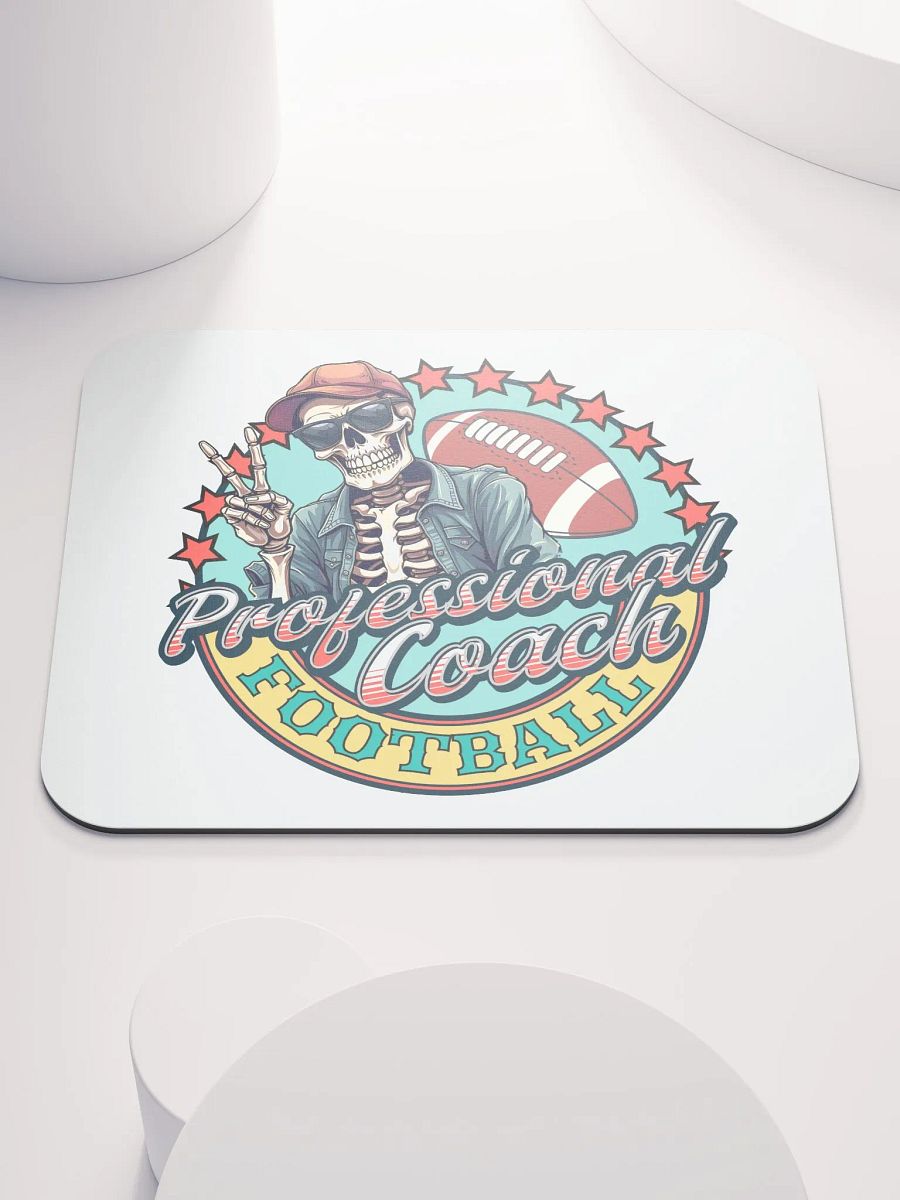Professional Coach Skeleton Football Mouse Pad product image (2)