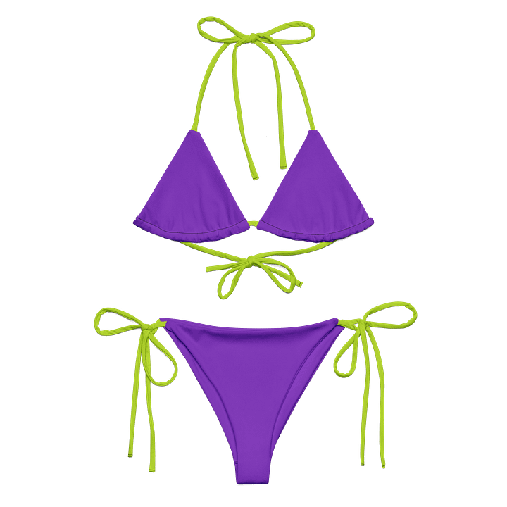 EcoChic Lime Bikini Set product image (2)