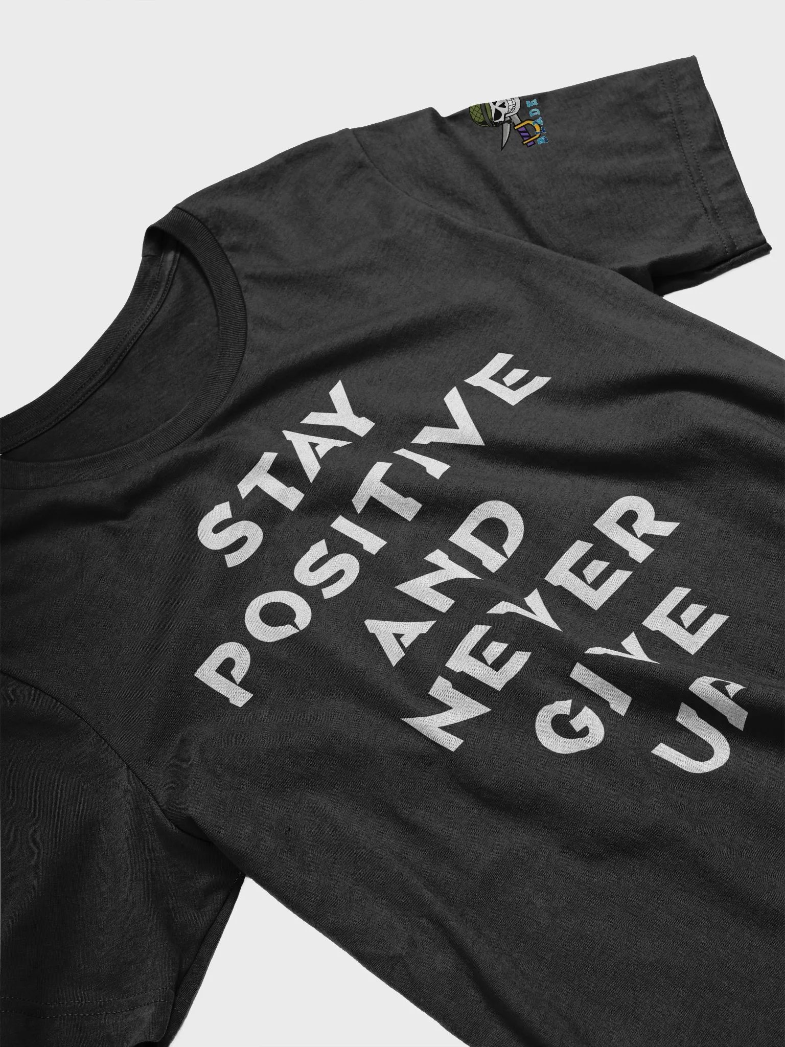 Blade Army T-shirts stay positive and never give up product image (3)