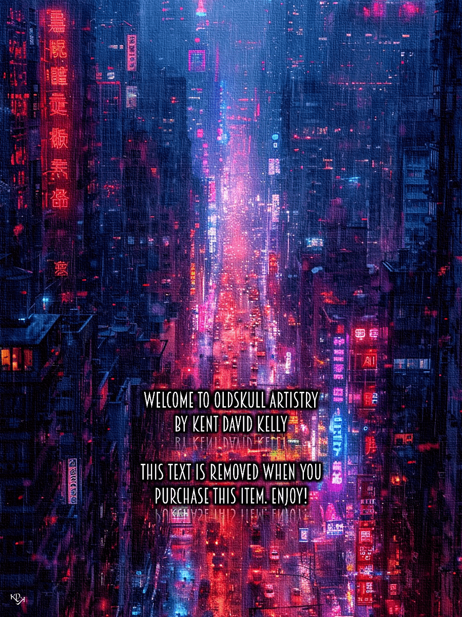 Oldskull Artwork 027: Cybersprawl product image (1)