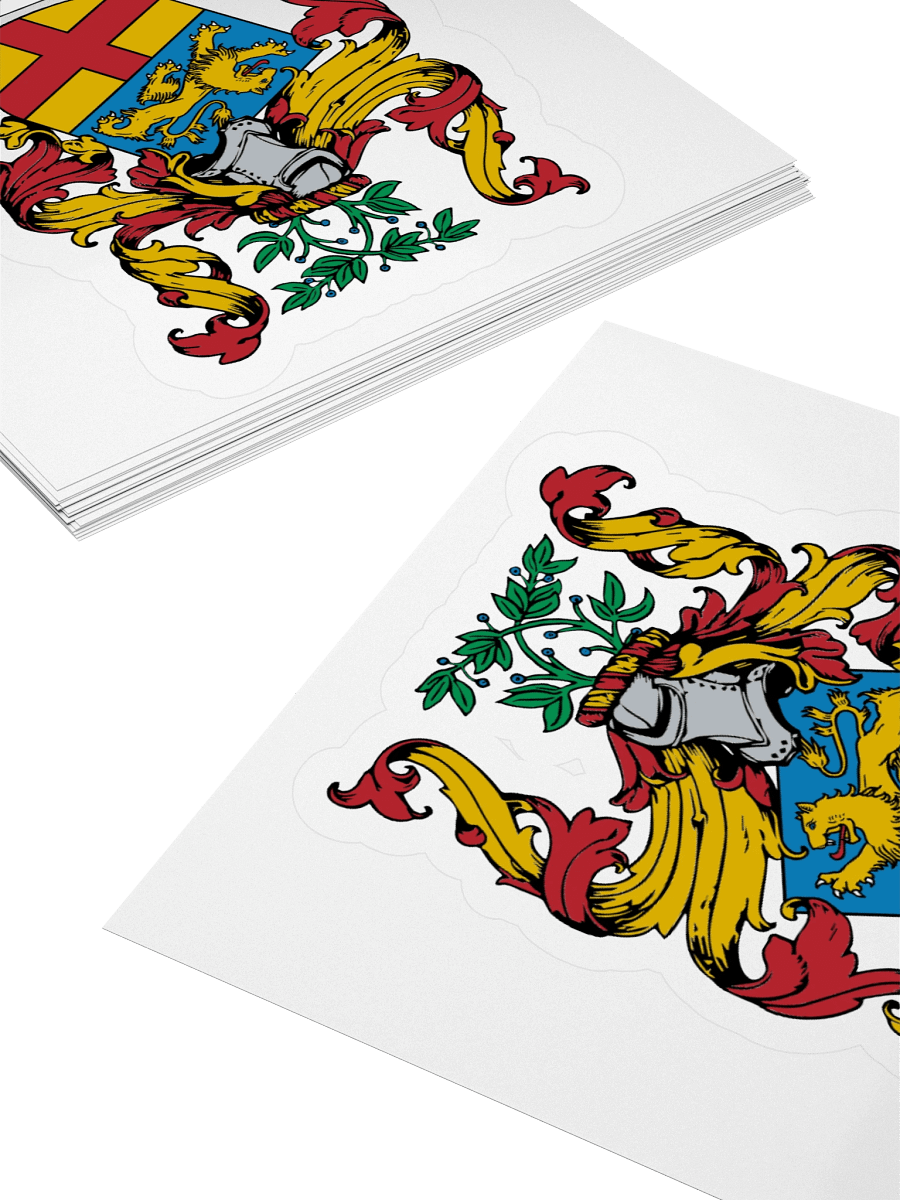 Faith & Courage Coat of Arms Sticker product image (4)