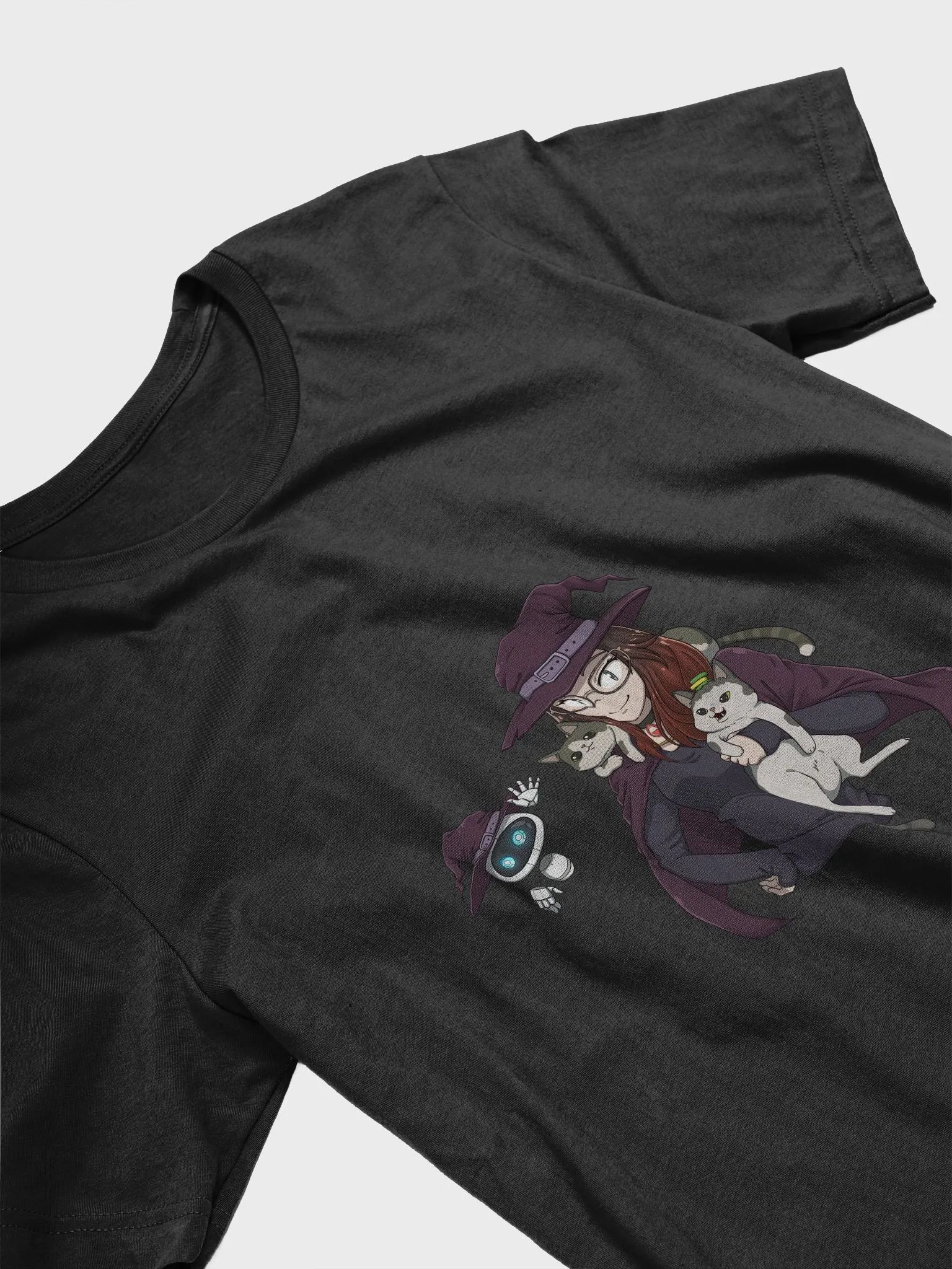 Witch Jo and Cobot T-shirt Variant 1 product image (4)