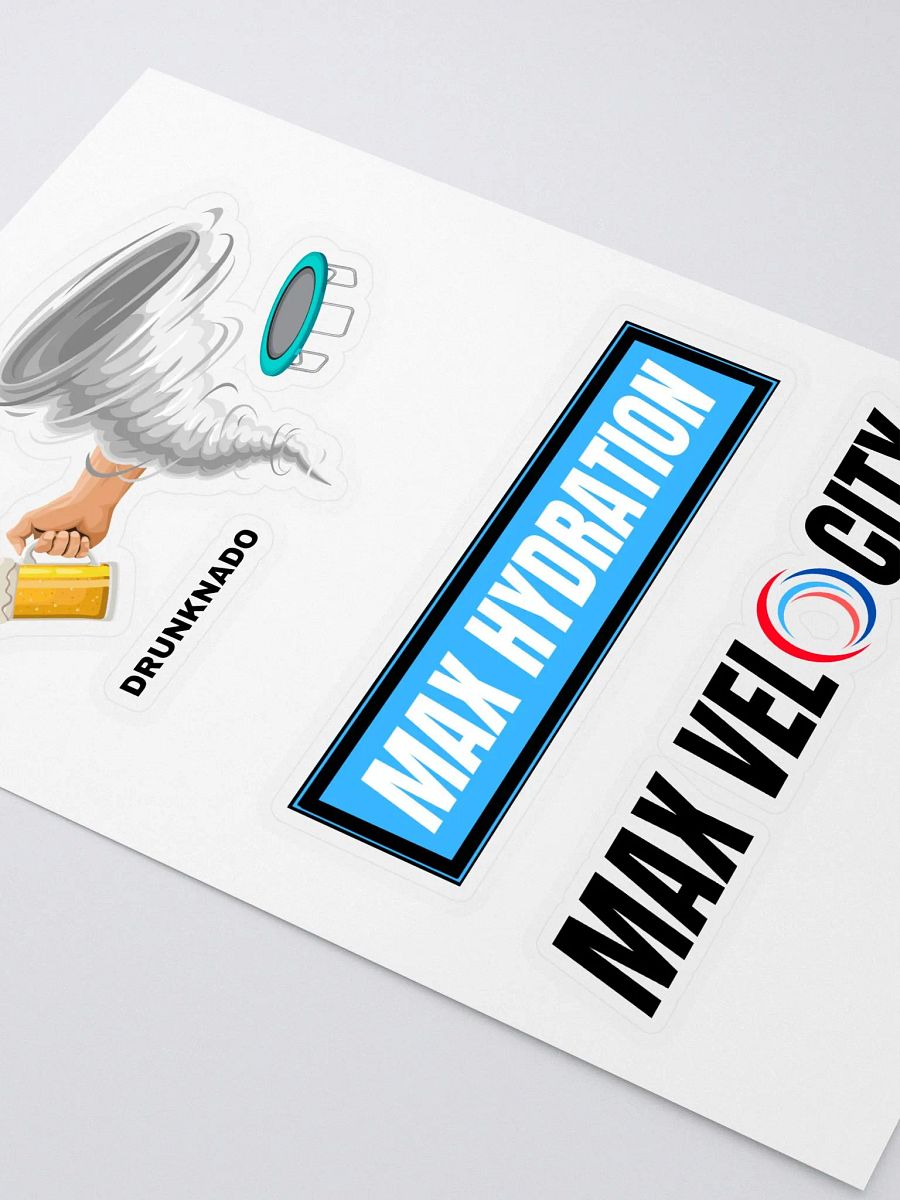 SPECIAL: Set Of Stickers - Drunknado, Max Hydration, & Max Velocity product image (2)