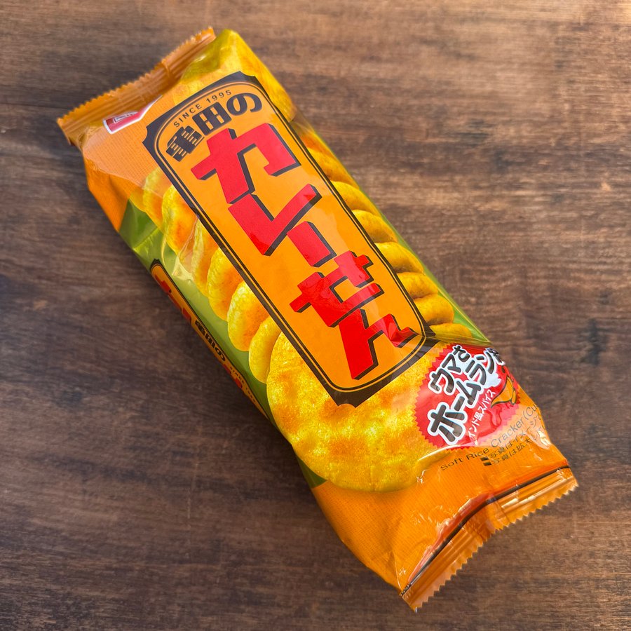 🎎 Kameda Curry Sen Rice Crackers – Japanese Soft Senbei Snack 125g Bag product image (8)