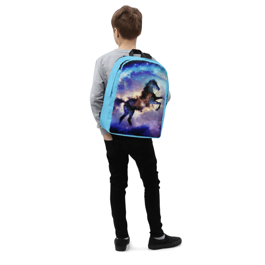 Rearing horse - Nebula Horses backpack product image (11)