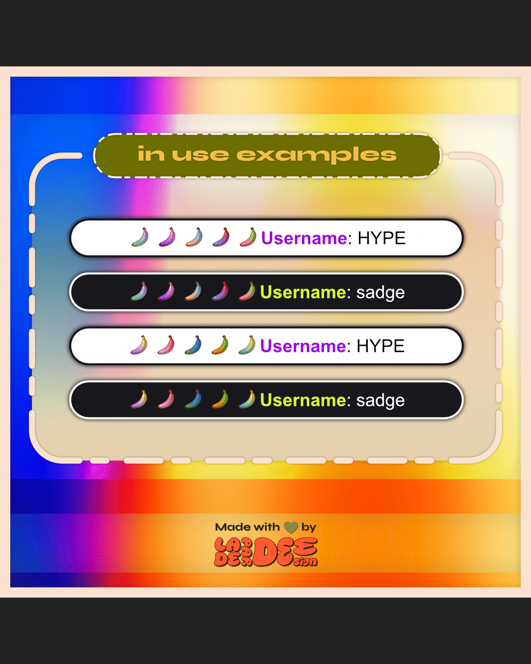 Banana Badges product image (3)
