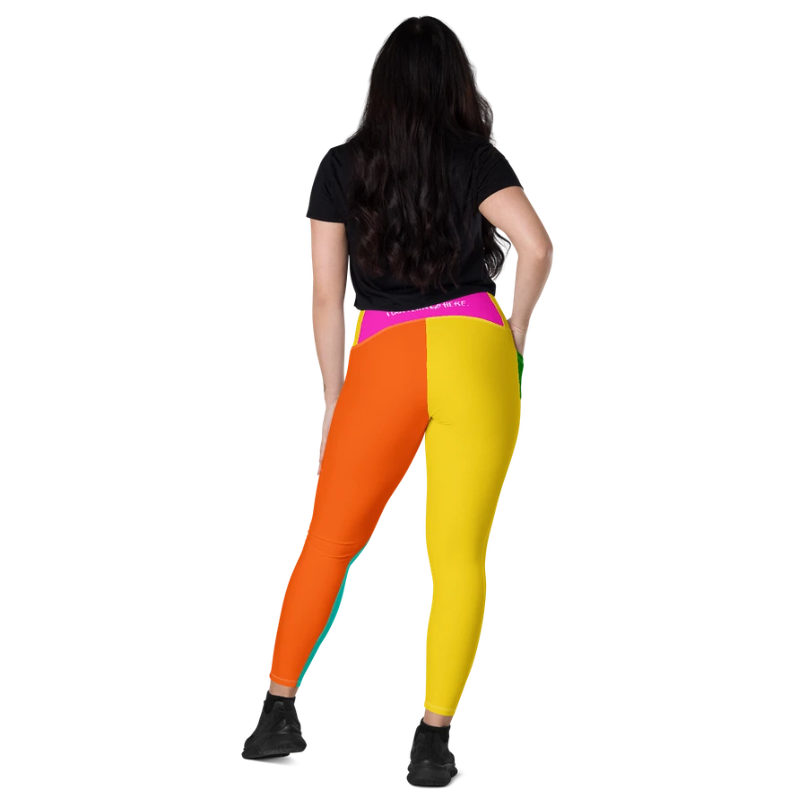 School of Chaos Colourblock Leggings product image (12)