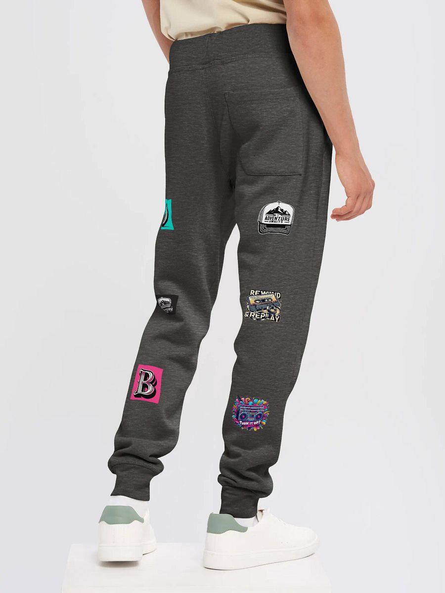 Wanderlust Dreamer Fleece Joggers | AI design collection of hobby images product image (11)