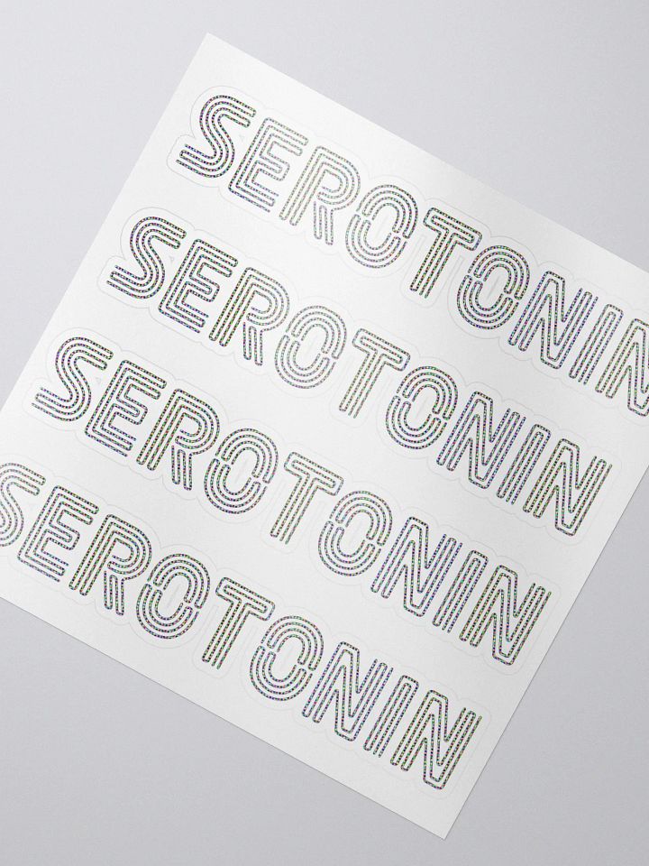 Serotonin Sticker Sheet product image (1)