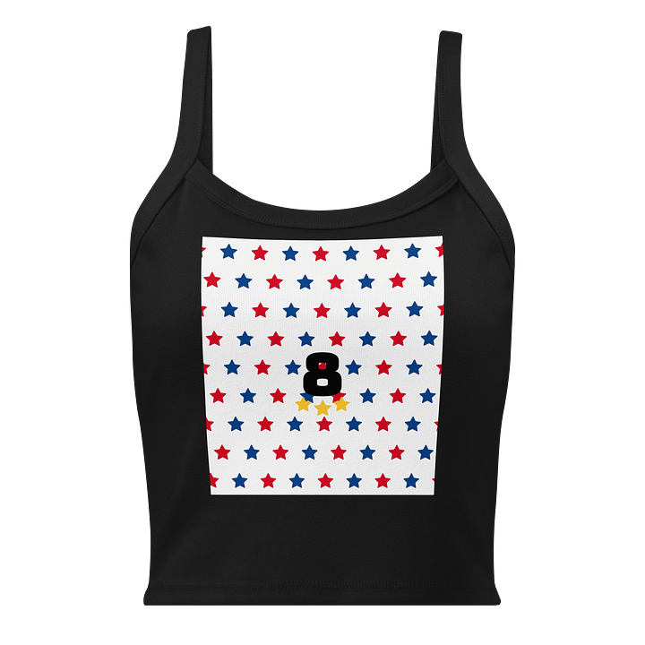 Starry Number 8 Women's Tank Top product image (1)