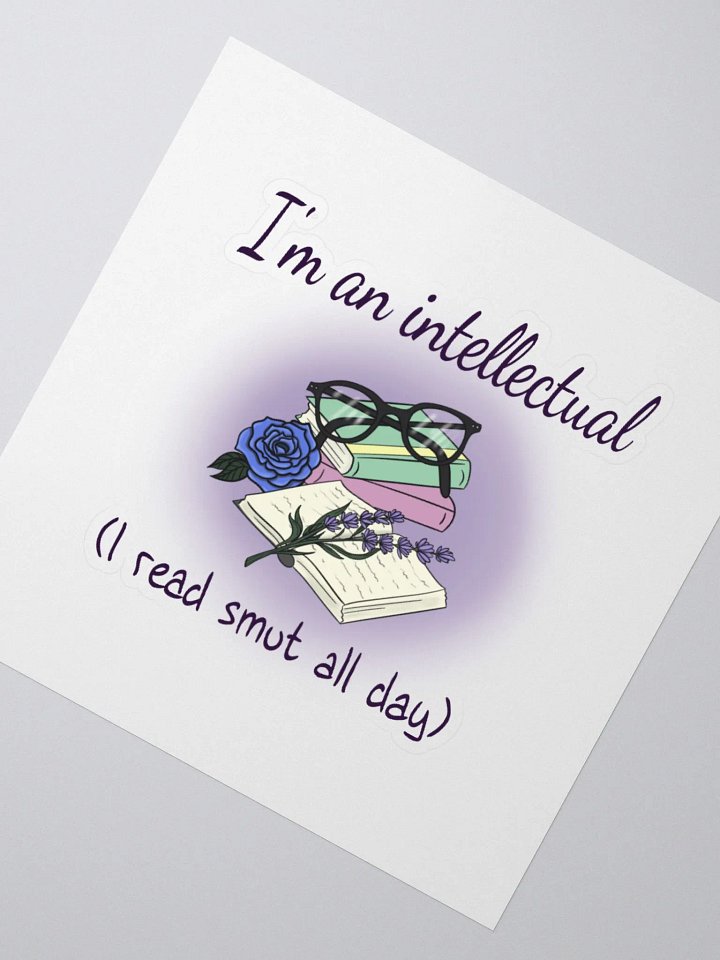 Intellectual sticker product image (4)
