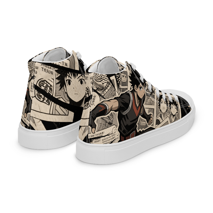 Manga Hero Canvas High Tops product image (7)