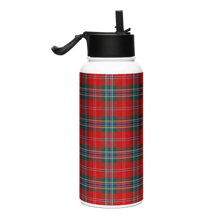 MacLean Tartan Water Bottle product image (1)