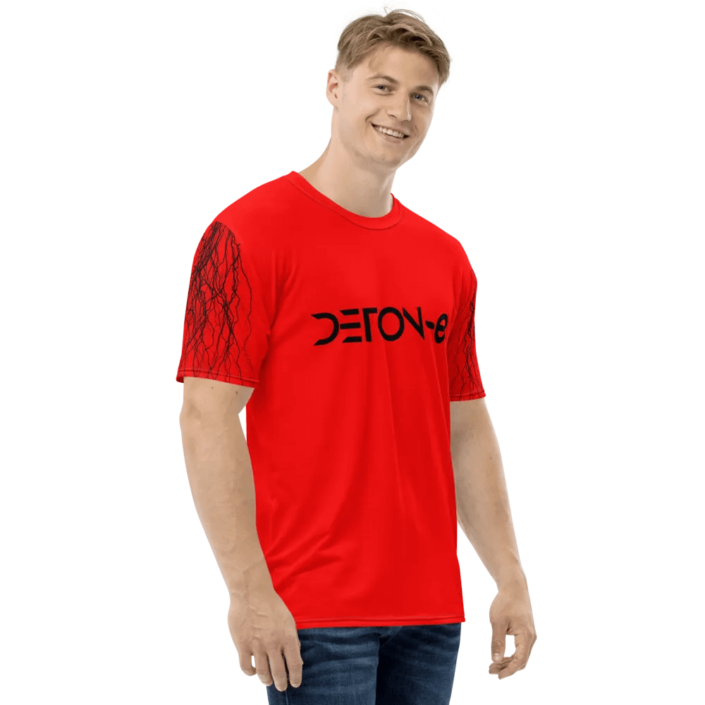 Deton-8 Lightening Red T-Shirt product image (2)