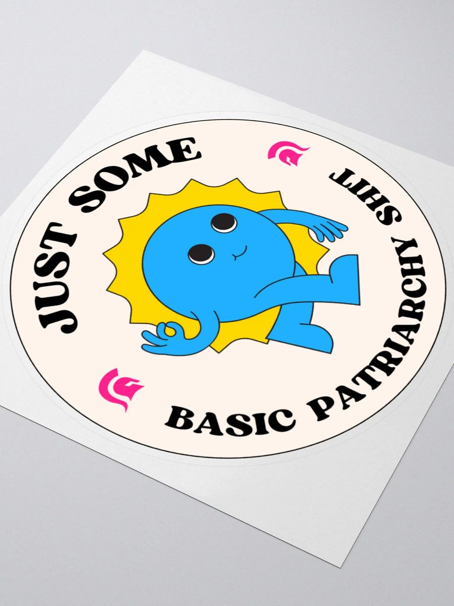 Basic Patriarchy Stuff Sticker product image (3)