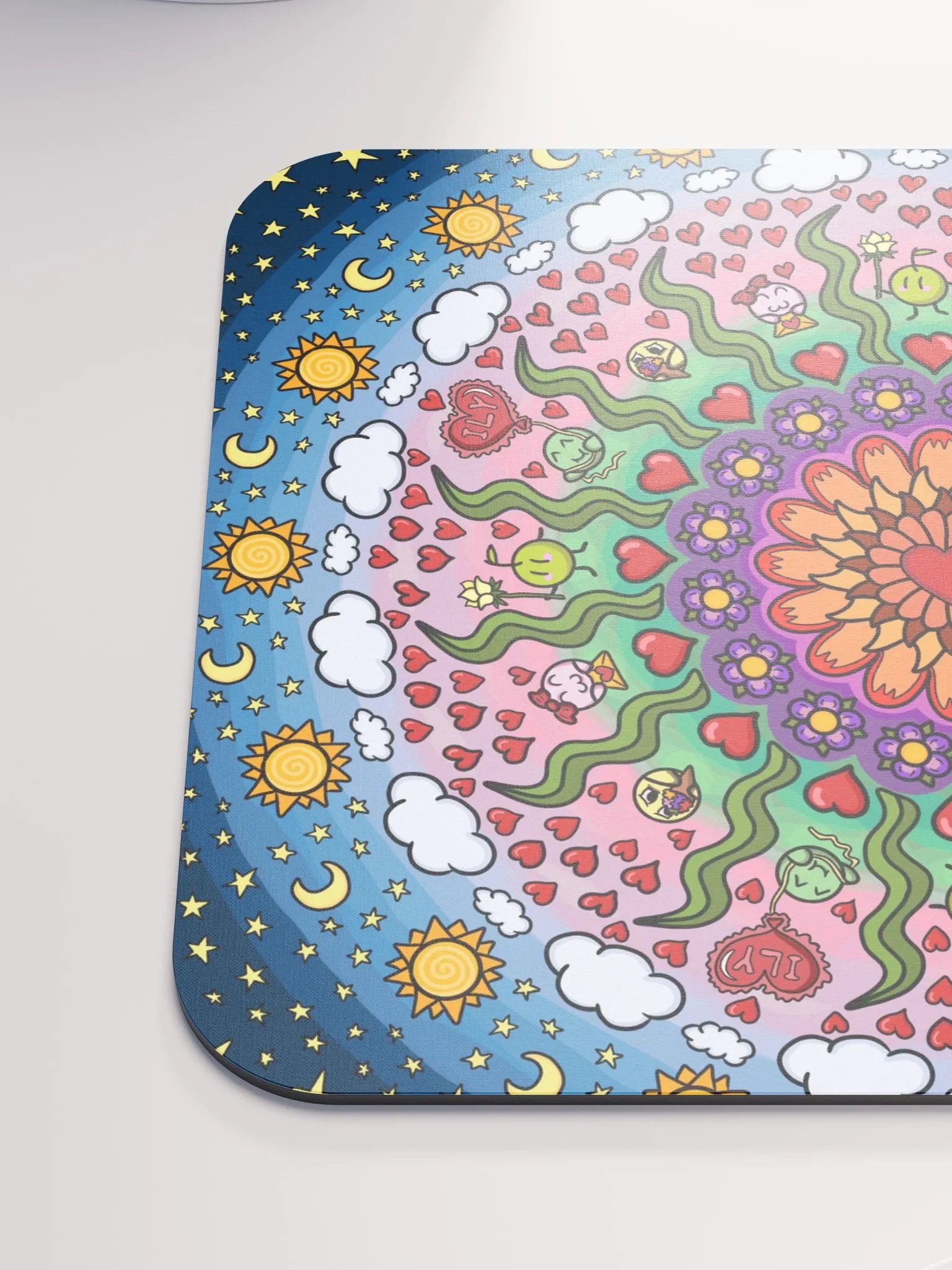 Dango Valentine Mandala - Mouse Pad product image (6)