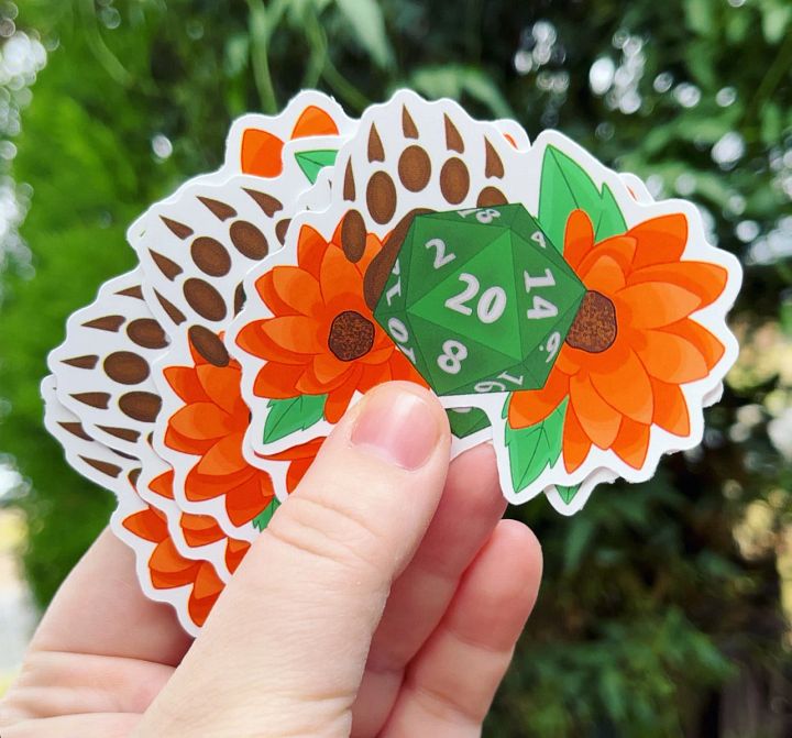 Halsin Inspired DND Die Sticker product image (2)