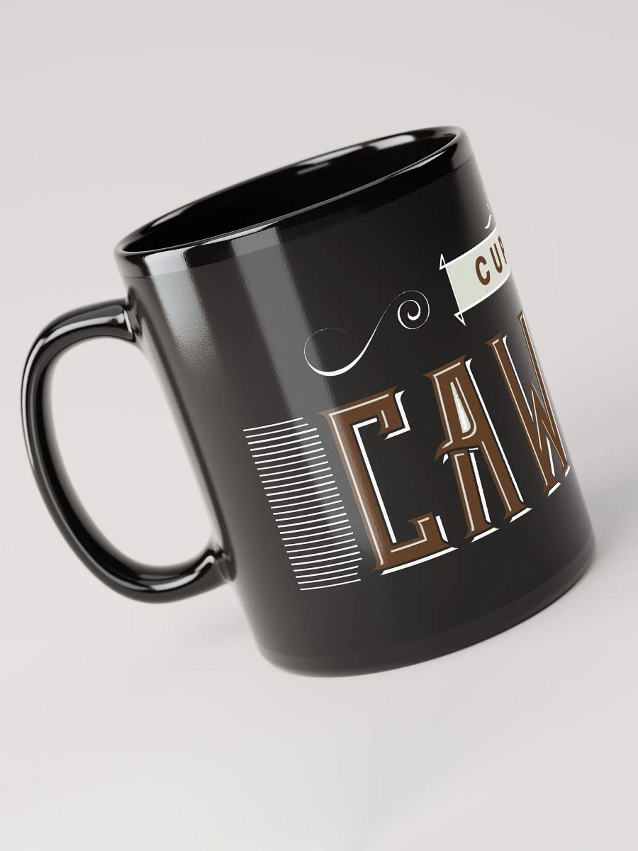 Cuppa Cawfee Black Mug product image (5)