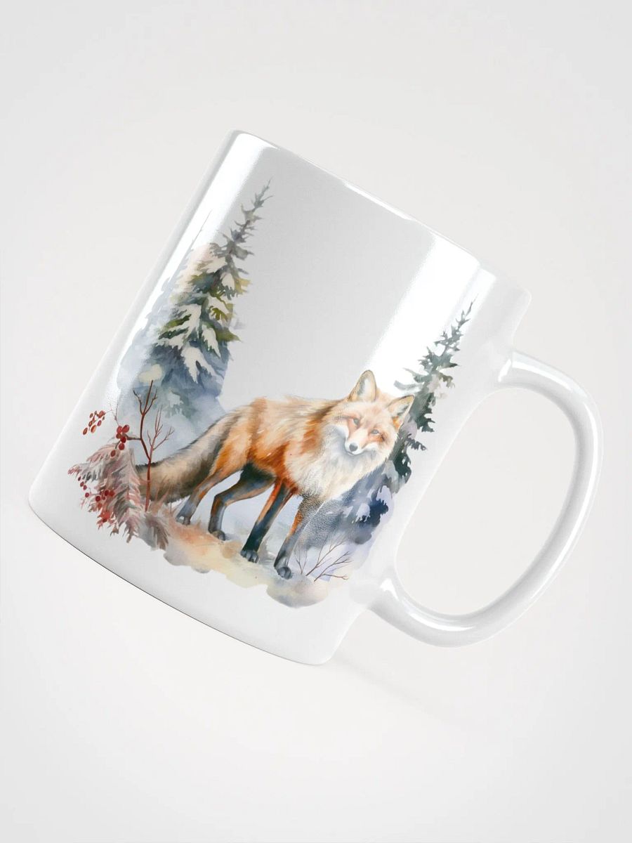 Arctic Fox Watercolor Mug product image (4)
