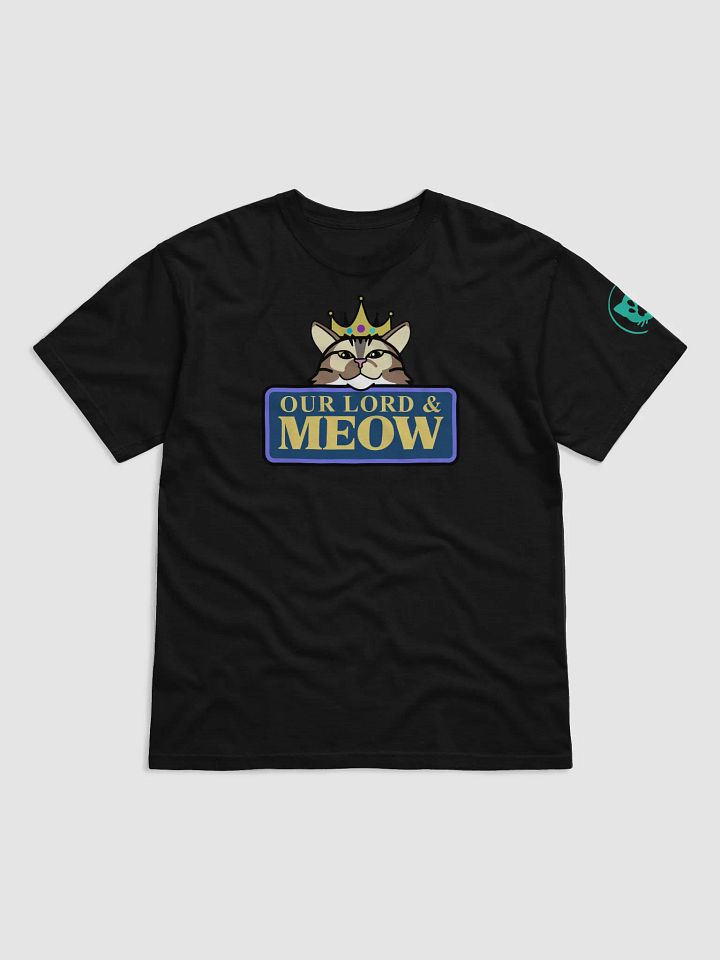 Our Lord and Meow Tee product image (1)