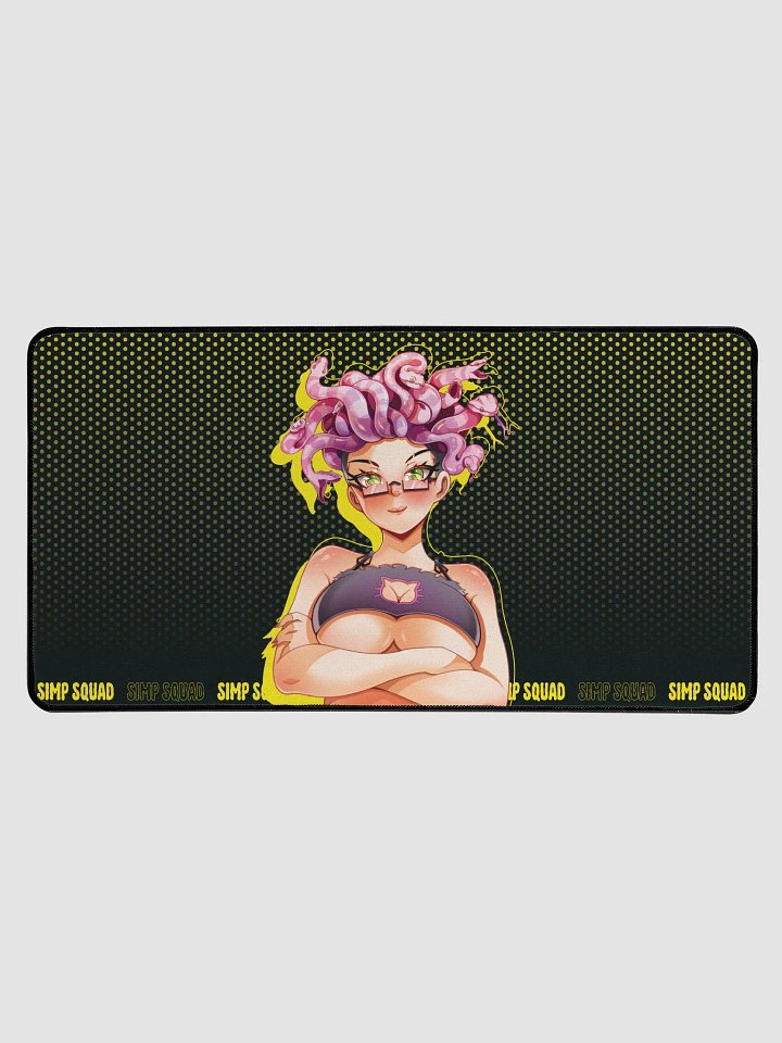Simp Squad Yellow Desk Mat - 15.5 x 31.5 product image (1)