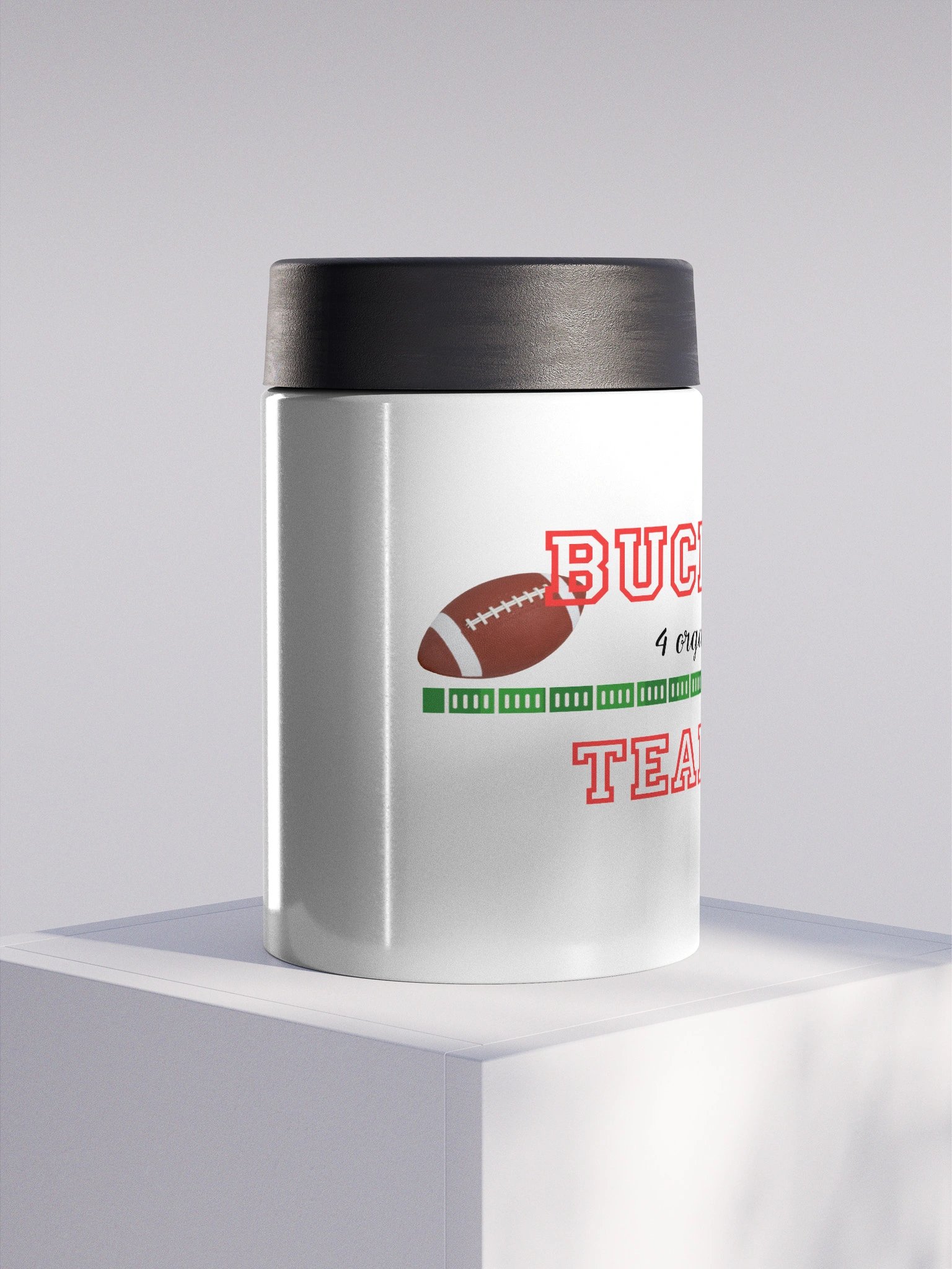 Ohio Buckeyes Stainless Steel Koozie product image (1)