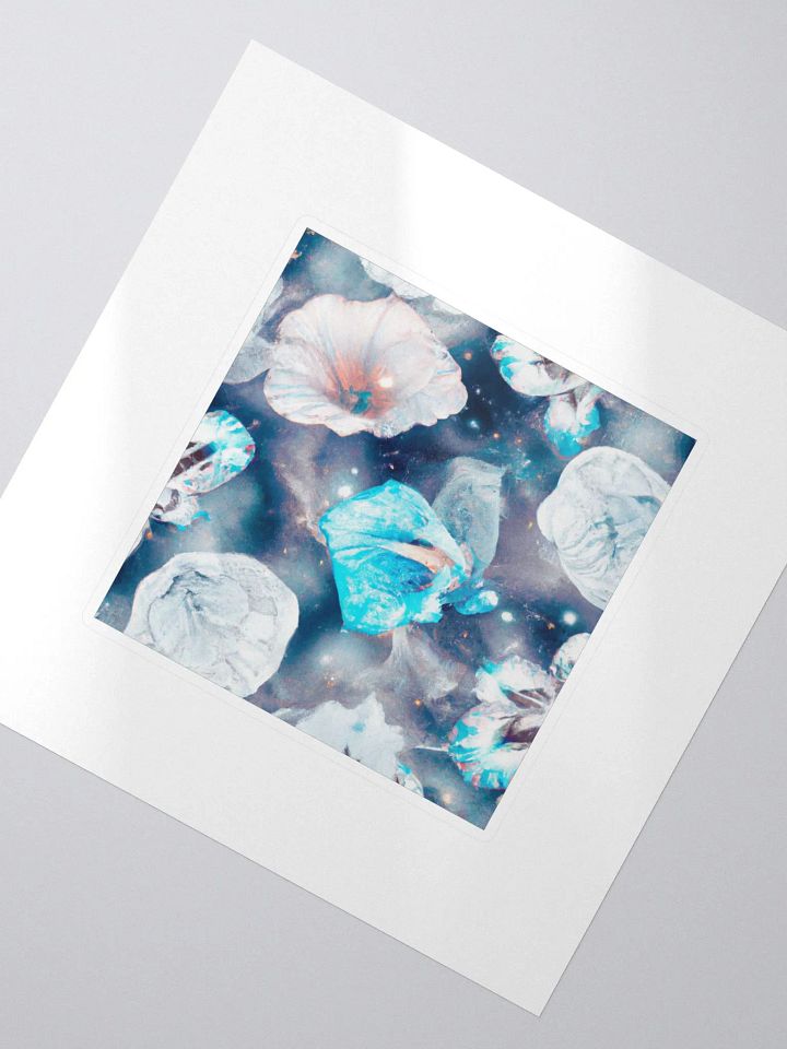 Galactic Wild Flower Alpha Sticker product image (2)