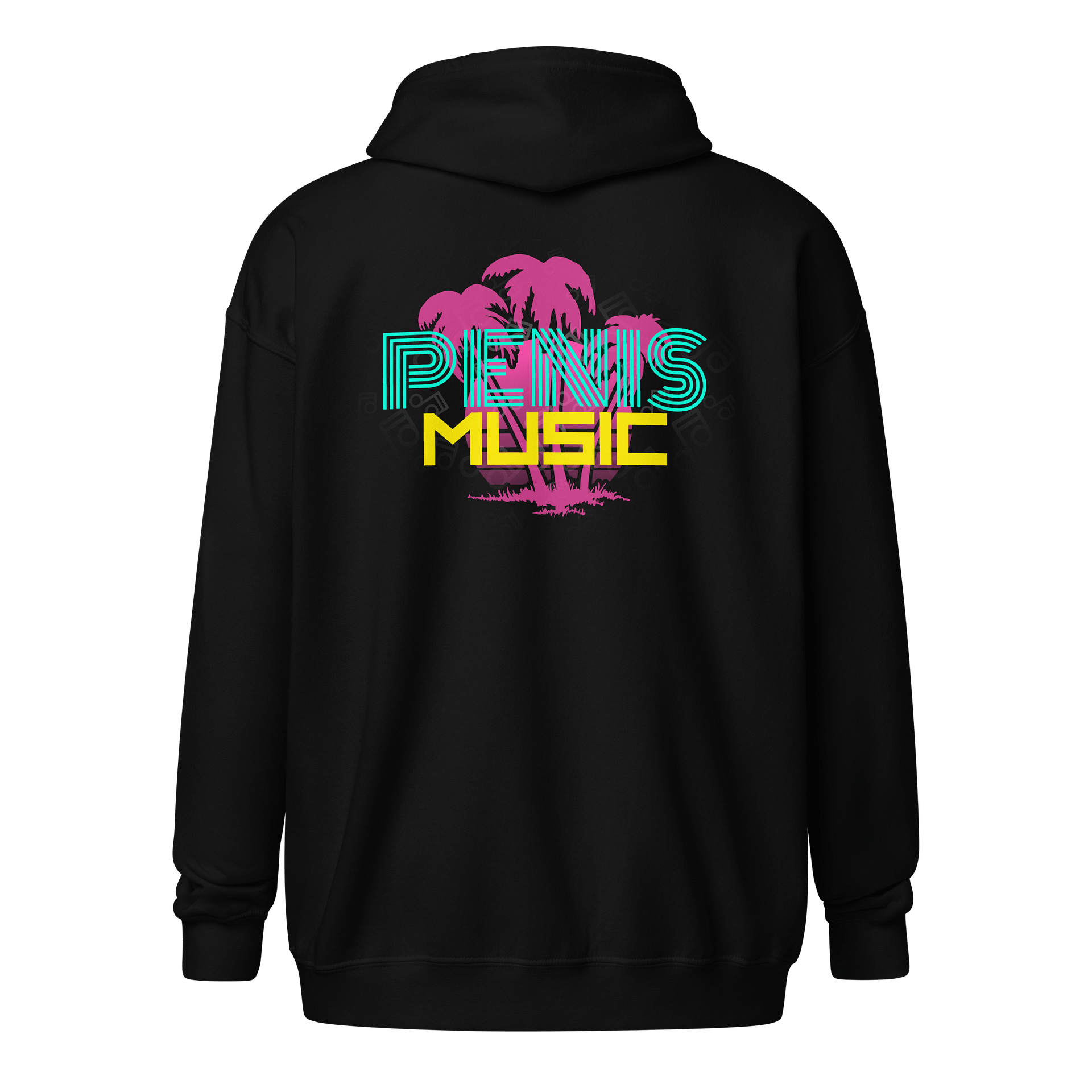 Penis Music zip hoodie product image (4)
