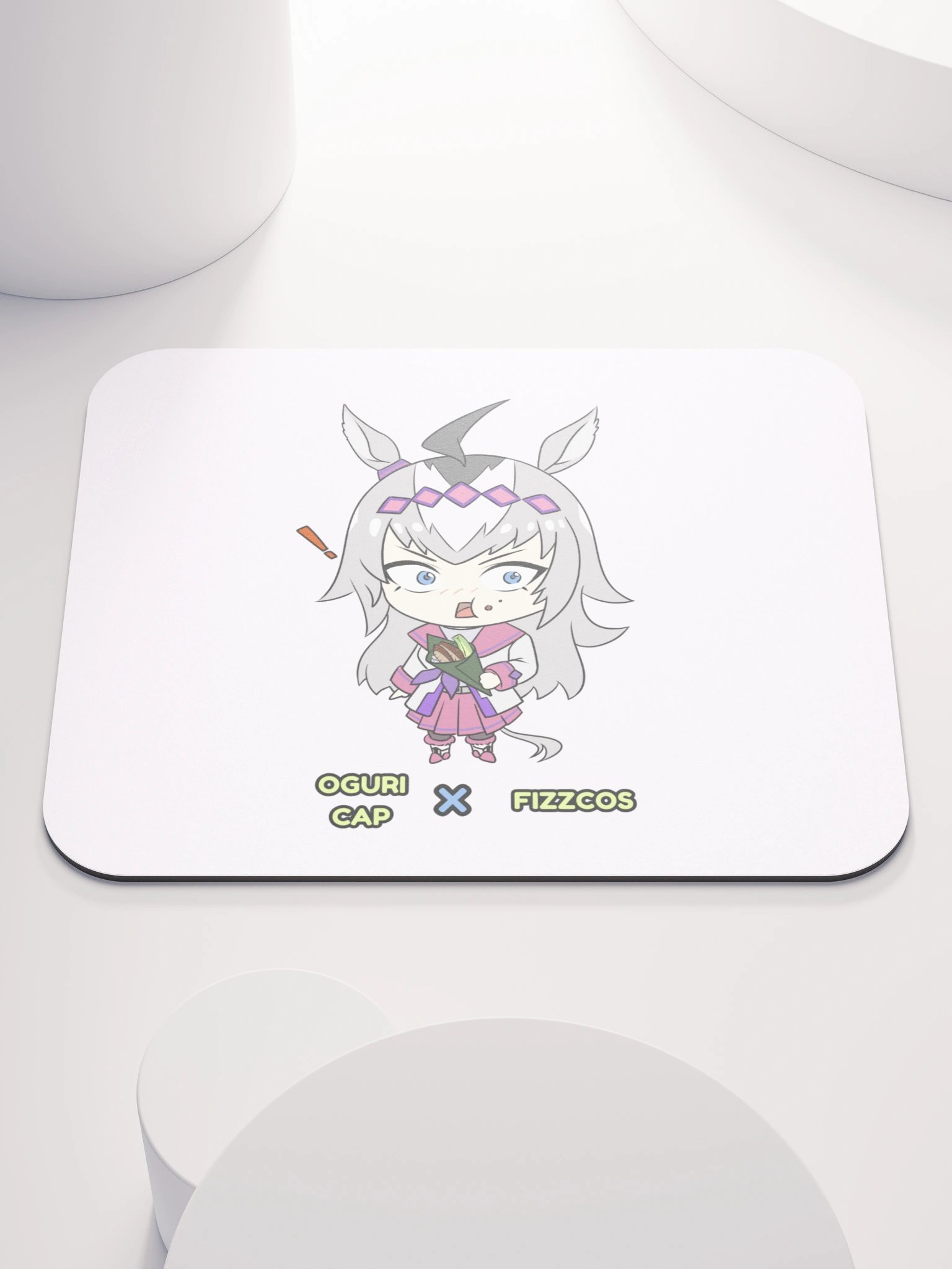 Oguri Cap X Fizzcos Mousepad product image (1)