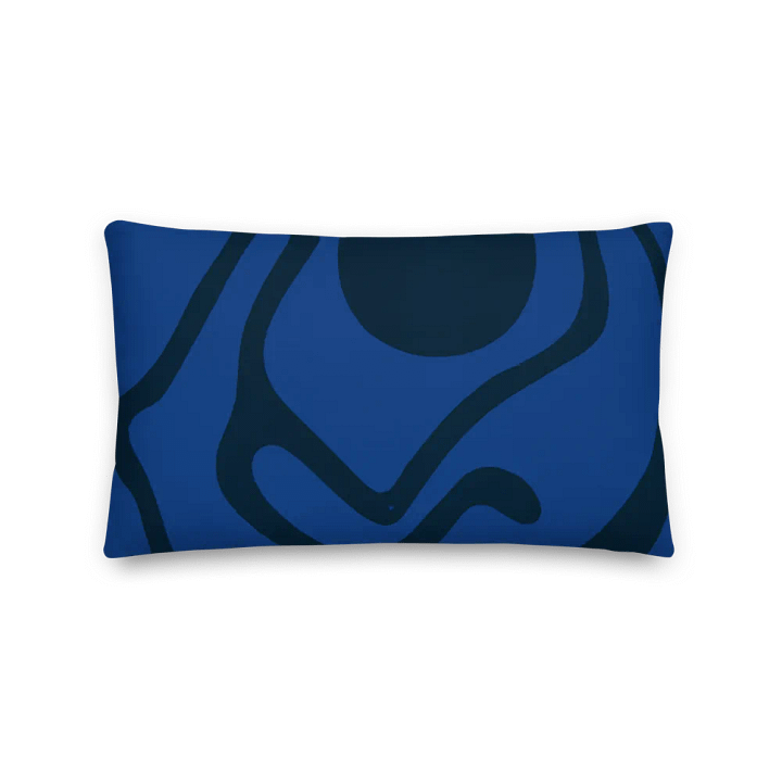 Flowing Blues - Premium Pillow product image (5)