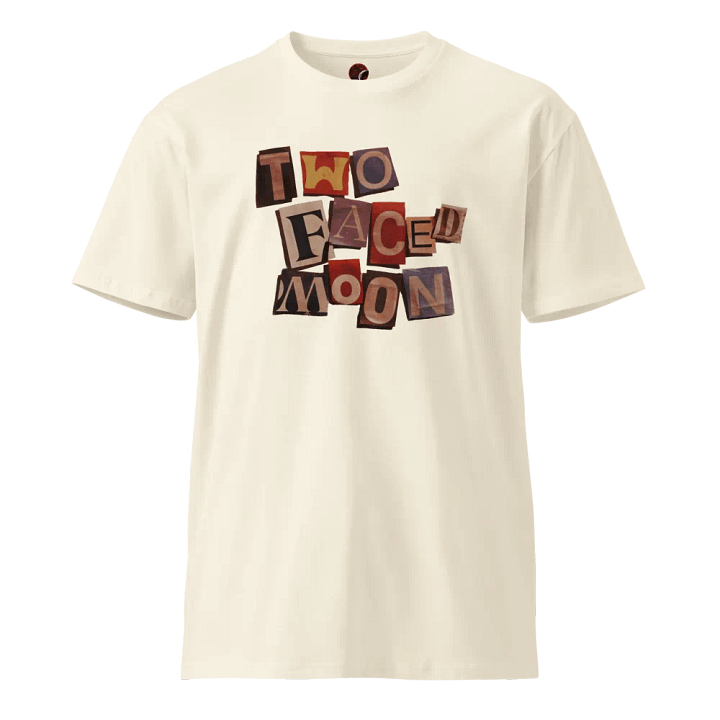 Two Faced Moon Vintage Design Tee product image (1)