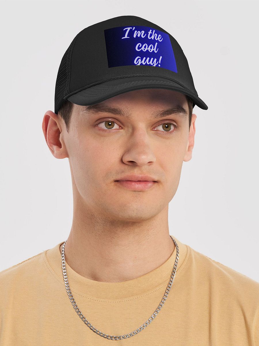 Cool Guy Statement Foam Trucker Hat product image (18)