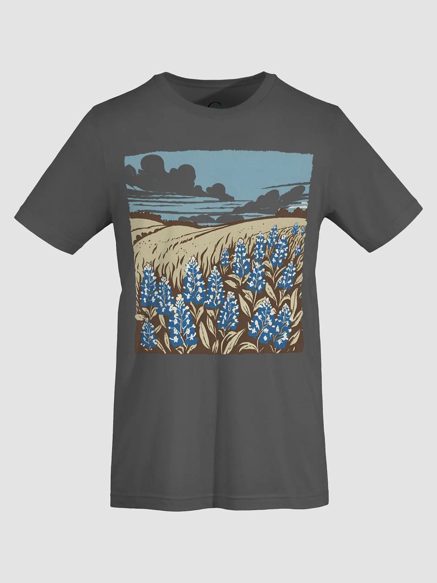 Lone Star Bloom: Texas Bluebonnet Field Tee product image (49)