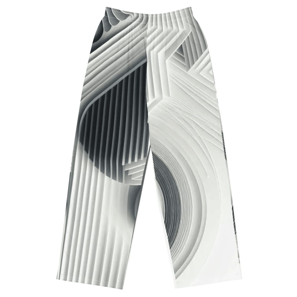 Women's Stream-White-5 Print Pants product image (1)
