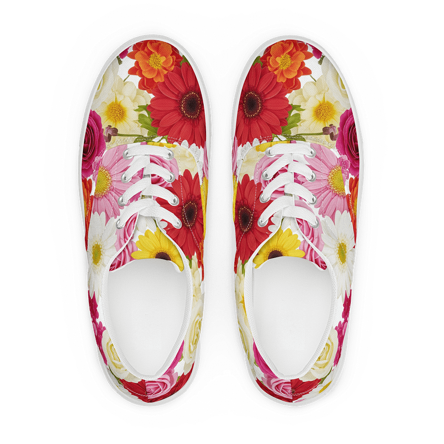 Floral Blossom Lace-Up Shoes product image (6)