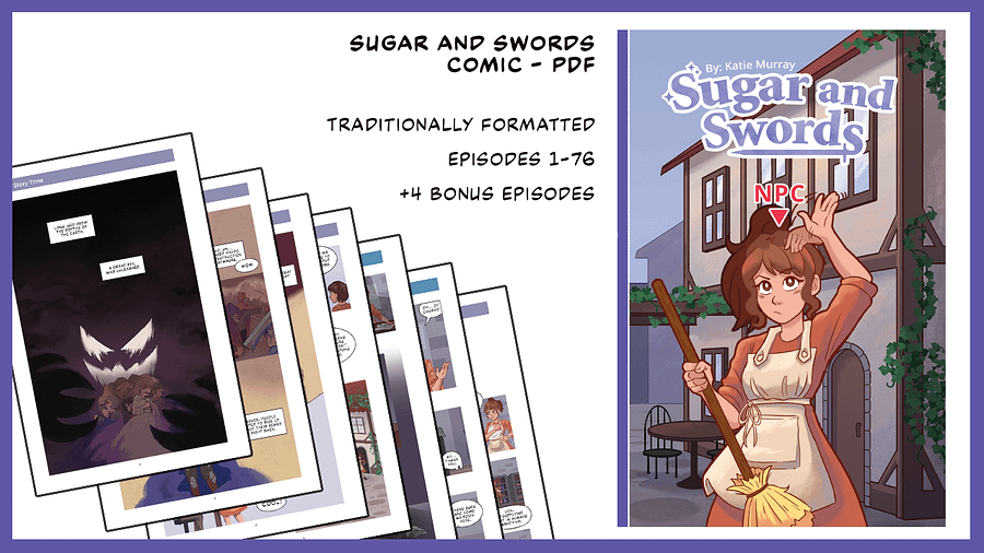 Sugar and Swords Comic PDF product image (2)
