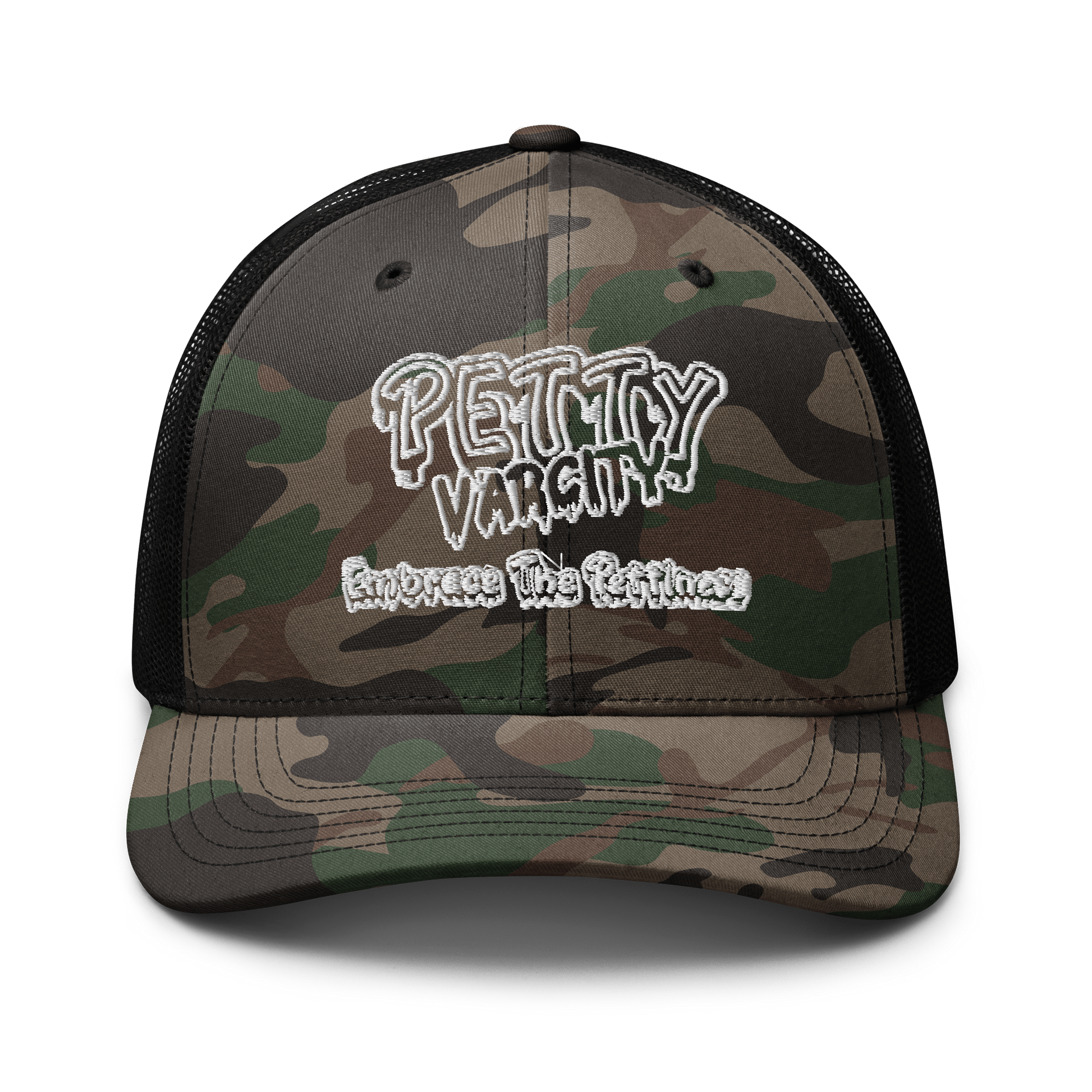Petty Varcity Camouflage Trucker Hat product image (1)