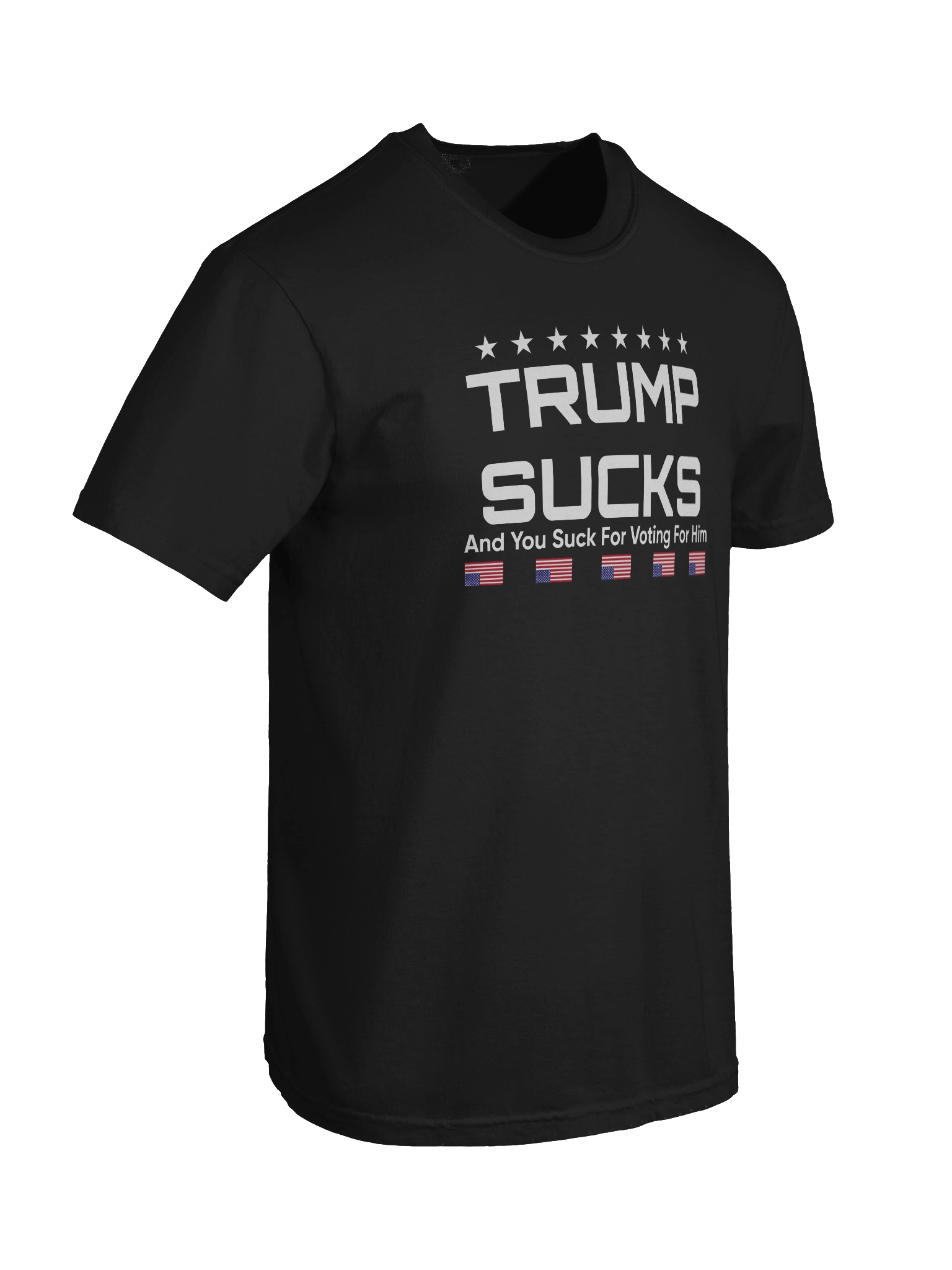 Anti-Trump Statement Flag T-Shirt product image (78)