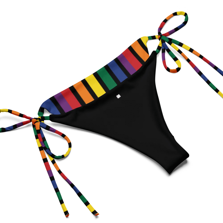 Rainbow Stripe String Bikini product image (7)