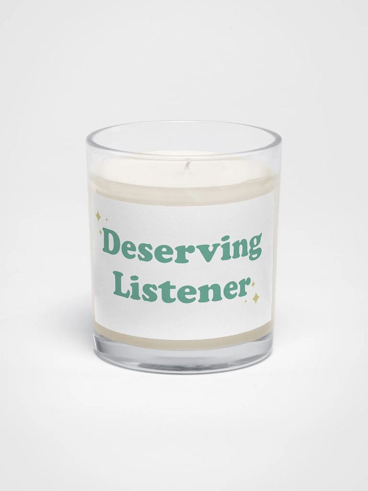Deserving Listener - Candle product image (1)